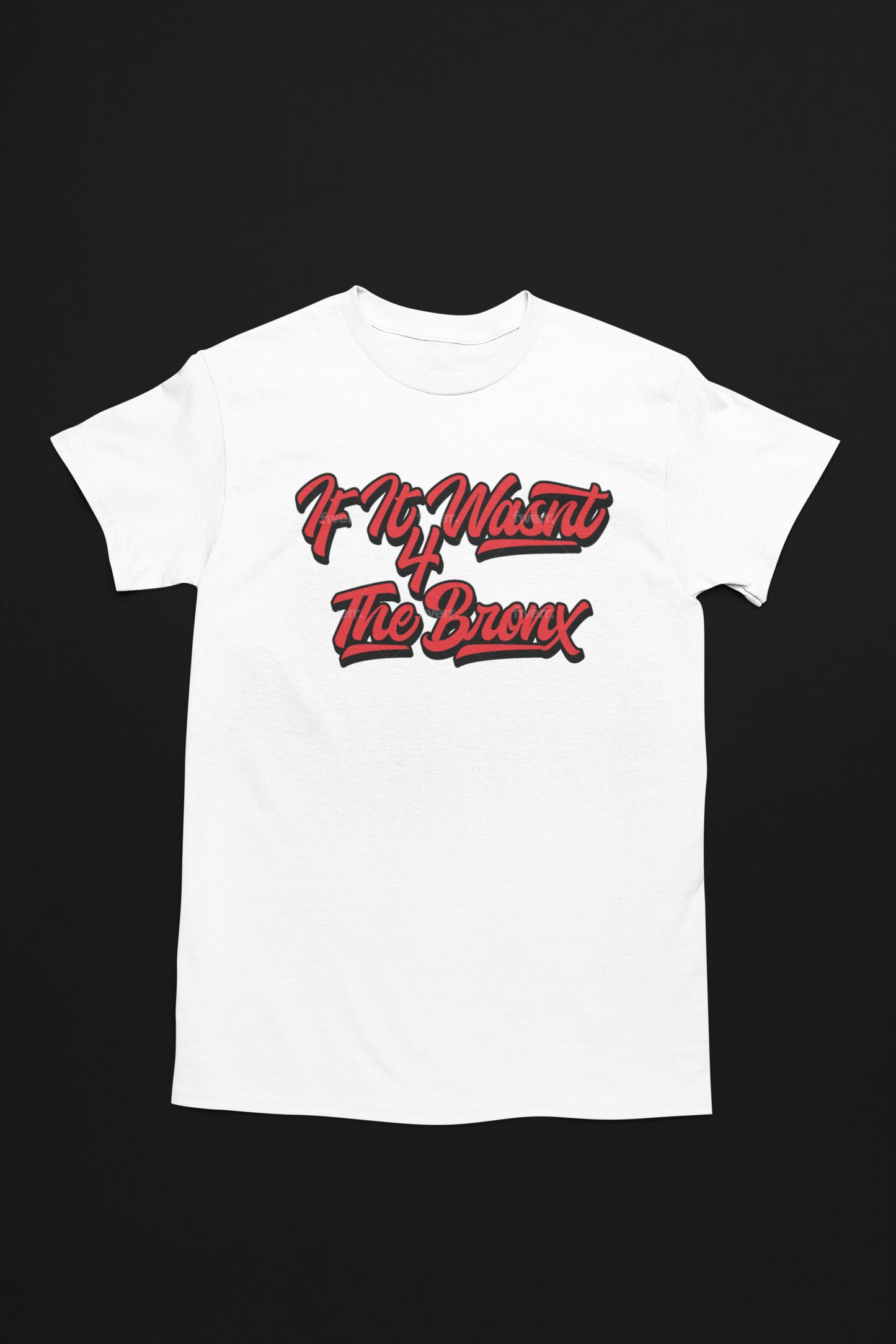 IF IT WASN'T 4 THE BX - GRAFFITI MEN'S T-SHIRT