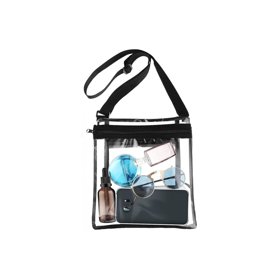 IF IT WASN'T 4 THE BX - Transparent Purse Bag for Concerts Sports Events